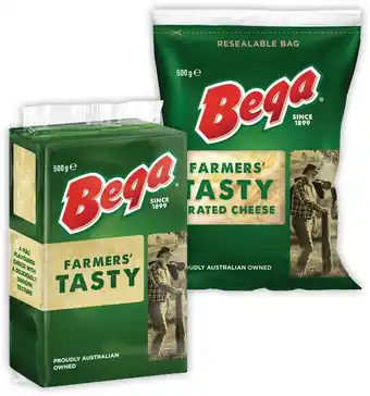 IGA Bega Cheese Block Selected Varieties offer