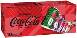 IGA Coca-Cola, Sprite or Fanta 10x375mL Selected Varieties offer