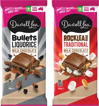 IGA Darrell Lea Chocolate Block Selected Varieties offer