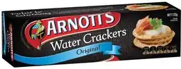 IGA Arnott’s Original Water Crackers offer