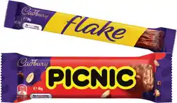 IGA Cadbury Medium Bars^ Selected Varieties offer