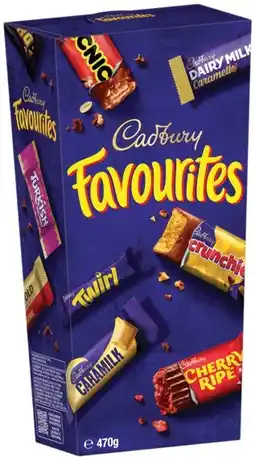IGA Cadbury Favourites Selected Varieties offer