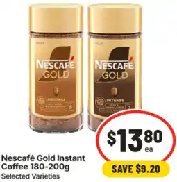 IGA Nescafé Gold Instant Coffee offer