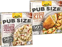 IGA McCain Pub Size Frozen Meal 480‑500g Selected Varieties offer