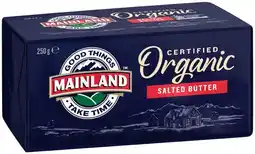 IGA Mainland Organic Salted Butter Block offer