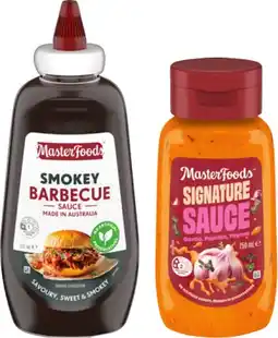 IGA MasterFoods No Rules Sauce 250mL or Squeezy Sauce 500mL Selected Varieties offer