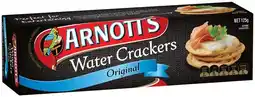 IGA Arnott’s Original Water Crackers offer