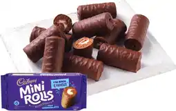 IGA Cadbury Mini Rolls Selected Varieties offer