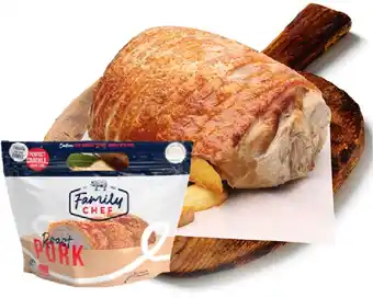 IGA Pork Leg Roast with Crackle Hot & Ready to Eat offer