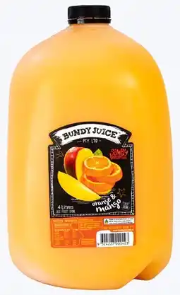 IGA Bundy Juice Selected Varieties offer