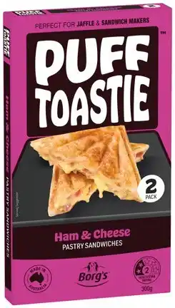 IGA Borg’s Puff Toastie Selected Varieties offer