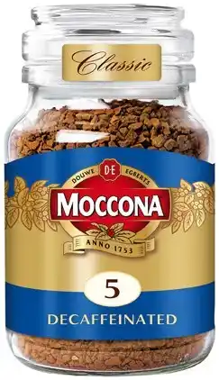 IGA Moccona Decaffeinated Coffee offer
