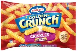 IGA Birds Eye Golden Crunch Chips Selected Varieties offer