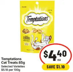 IGA Temptations Cat Treats offer
