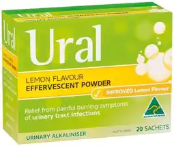 IGA Ural Effervescent Powder Sachets offer