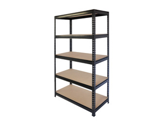 Stratco Stratco rivet lock black 5 shelf kit offer