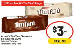 IGA Arnotts Tim Tam Chocolate Biscuits offer