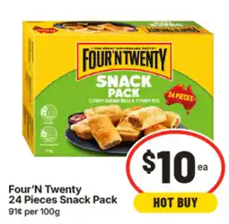 IGA Four N Twenty Snack Pack offer