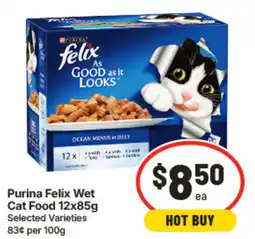 IGA Purina Felix Wet Cat Food offer