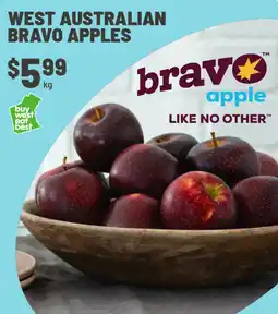 IGA West australian bravo apples offer