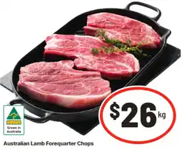 IGA Australian Lamb Forequarter Chops offer
