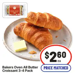 IGA Bakers Oven All Butter Croissant offer