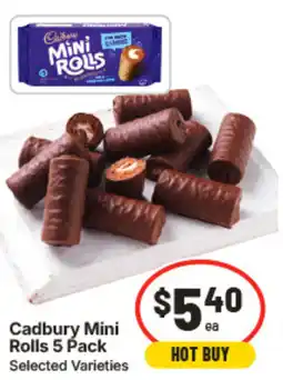 IGA Cadbury Mini Rolls offer