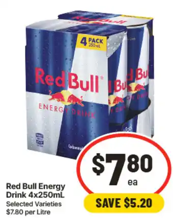 IGA Red Bull Energy Drink offer