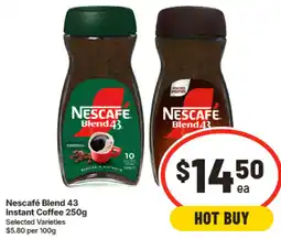 IGA Nescafé Blend 43 Instant Coffee offer