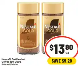 IGA Nescafé Gold Instant Coffee offer