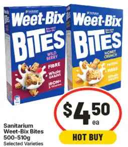 IGA Sanitarium Weet Bix Bites offer