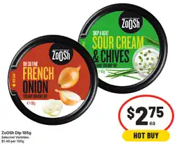 IGA ZooSh Dip offer