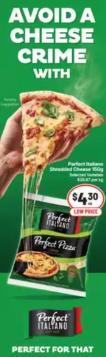 IGA Perfect Italiano Shredded Cheese offer