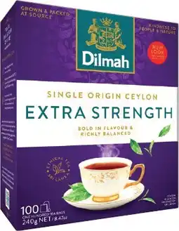 IGA Dilmah Extra Strength Ceylon Tea Bags offer