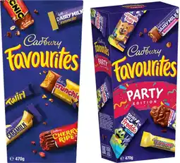 IGA Cadbury Favourites Selected Varieties offer