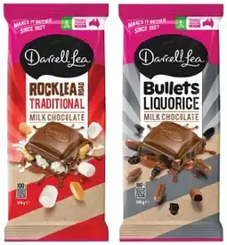 IGA Darrell Lea Chocolate Block 160‑180g Selected Varieties offer