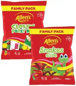 IGA Allen’s Lollies Family‑420g Selected Varieties offer