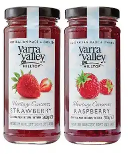 IGA Yarra Valley Jam or Marmalade 300g Selected Varieties offer