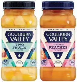 IGA Goulburn Valley Fruit in Juice Selected Varieties offer