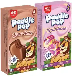 IGA Streets Paddle Pop Selected Varieties offer