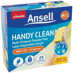 IGA Ansell Handy Clean Disposable Gloves Medium/ Large offer