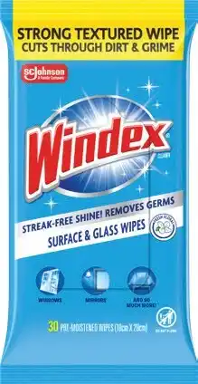IGA Windex Surface & Glass Wipes offer
