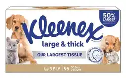 IGA Kleenex Large & Thick Facial Tissues offer