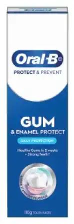 IGA Oral‑B Toothpaste Gum & Enamel Protect 110g or Sensitive Teeth & Gum 90g Selected Varieties offer