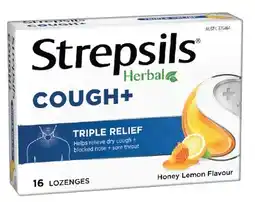 IGA Strepsils Herbal Lozenges** Selected Varieties offer