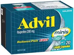 IGA Advil Ibuprofen 200mg Minis Liquid Capsules offer