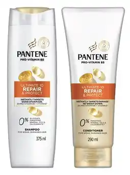 IGA Pantene Pro‑V Shampoo or Conditioner 290‑375mL Selected Varieties offer