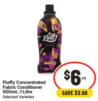 IGA Fluffy Concentrated Fabric Conditioner offer