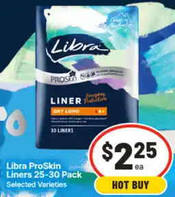 IGA Libra ProSkin Liners offer