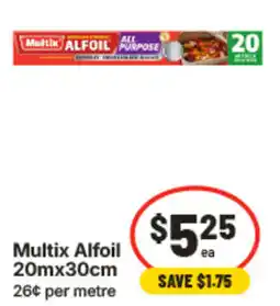 IGA Multix Alfoil offer